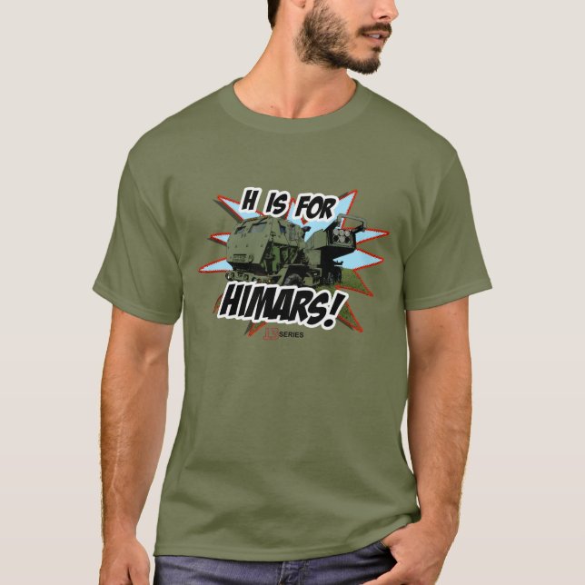 H är för skjorta för HIMARS T T-shirt (Framsida)