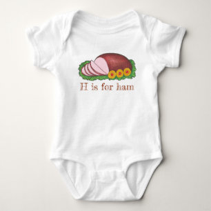 H är till Ham-jul-Helgdag-middagen Påsk Kött T Shirt