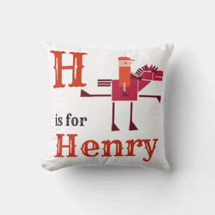 H är till Henry pojke Kudde