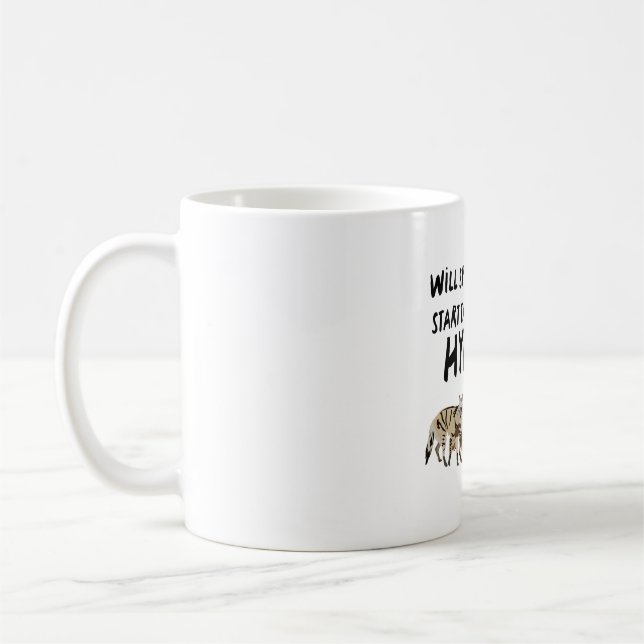 H är till Hyena Kaffemugg (Vänster)