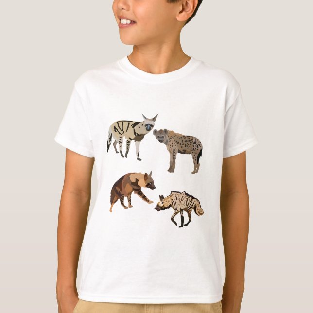 H är till Hyena T Shirt (Framsida)