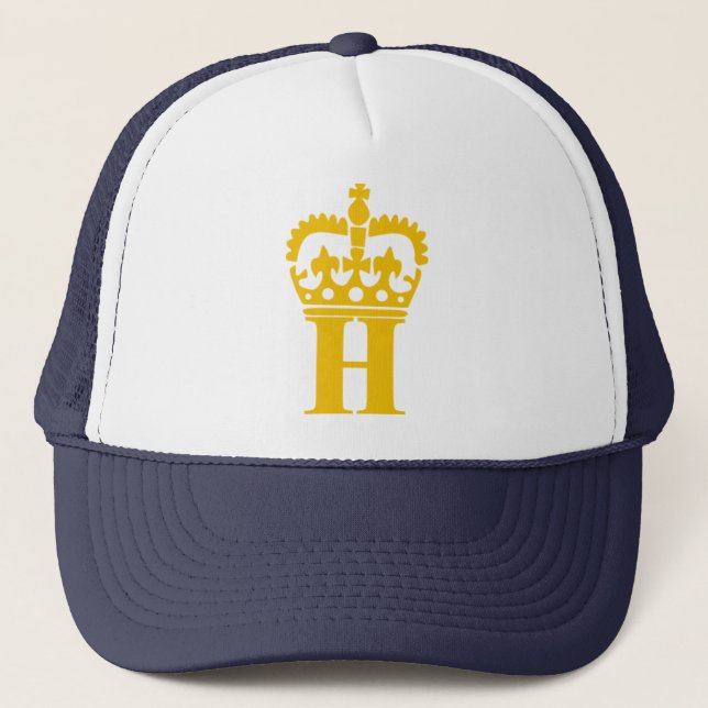 H - Brev - namn Truckerkeps (Framsida)