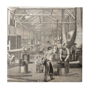 H.C. Redington & Company, Byggnad Insida Kakelplatta