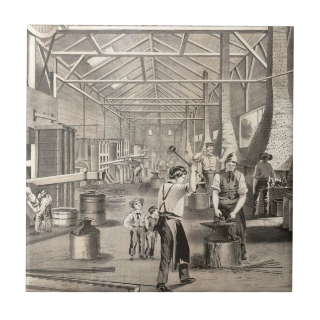 H.C. Redington & Company, Byggnad Insida Kakelplatta (Framsidan)