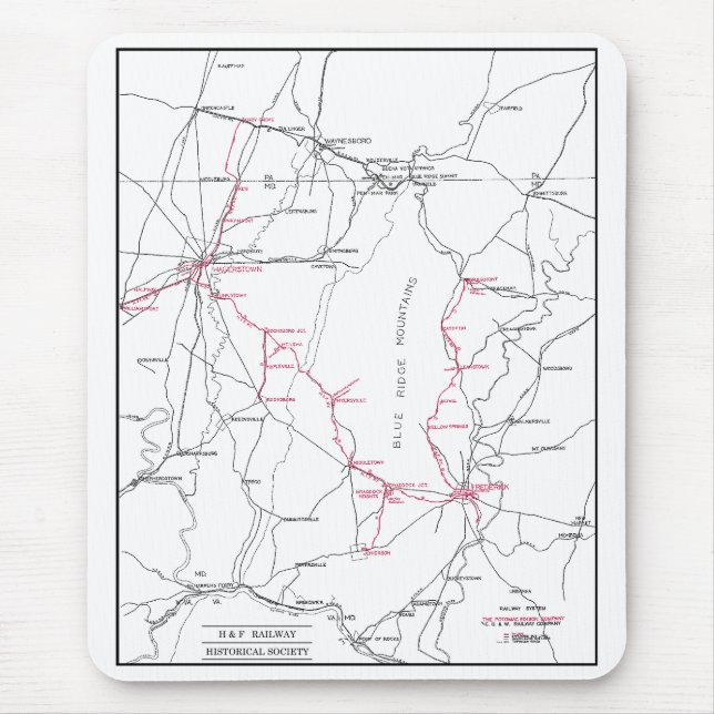 H&F-systemkarta Mousepad Musmatta (Framsidan)