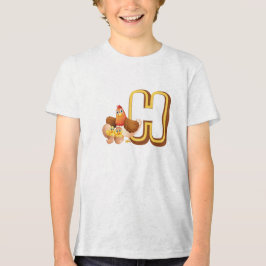 H för Höna T Shirt