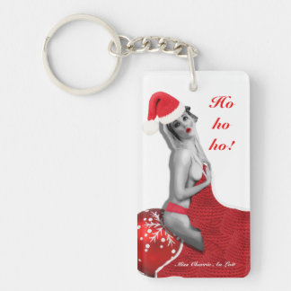 H för ring för Fob för sexig jul för Fru Santa