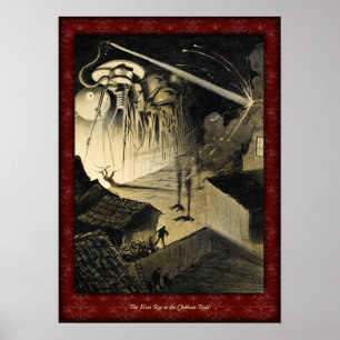 H G Wells Krig i jorden Poster 5