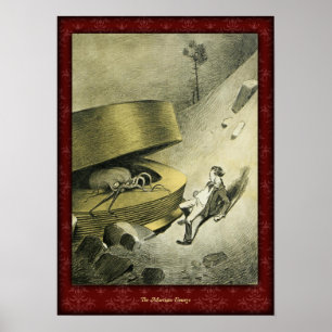 H G Wells Krig i jorden Poster 6