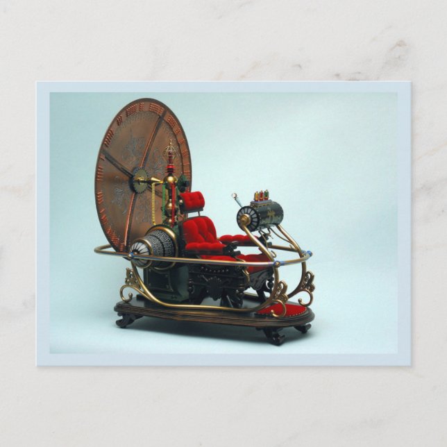 H.G. Wells Maskin Vykort (Framsida)