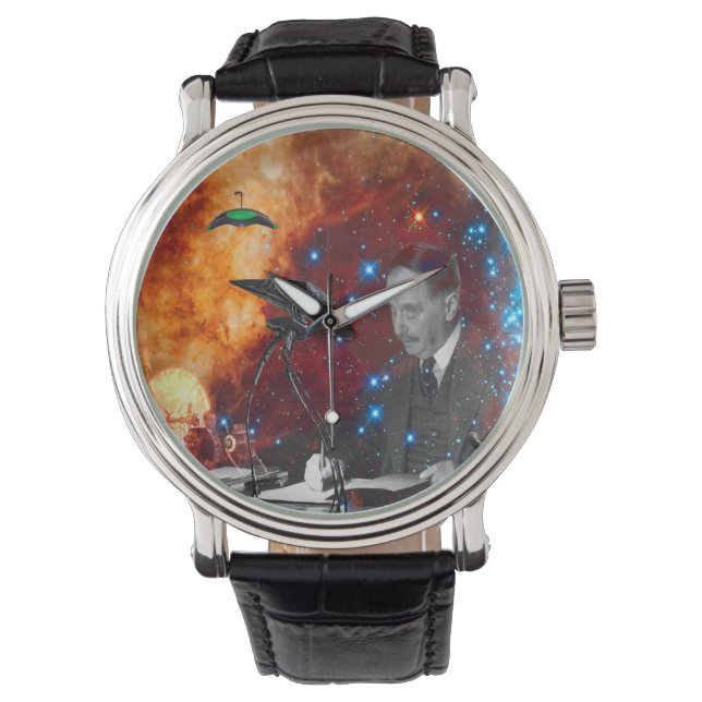 H.G.Wells Science Fiction Armbandsur (Framsida)