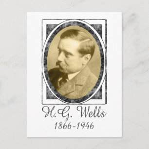 H. G. Wells Vykort