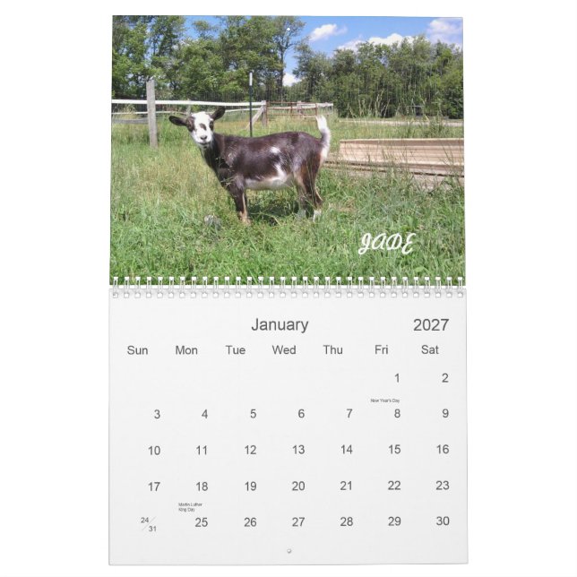 H.H. Trädgårds- kalender för getter 2010 (Jan 2027)