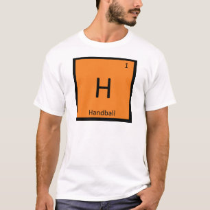 H - Handboll Sport Kemi Periodiska Systemets Symbo T Shirt