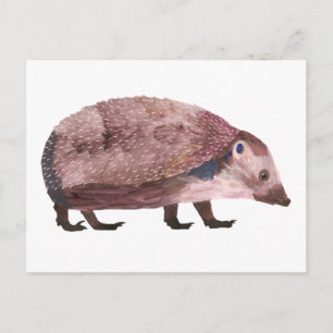 H. Hedgehog/carte postale Vykort