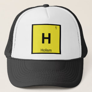 H - Holism Kemi Periodiska Systemet Symbol Truckerkeps