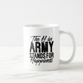 H i armén är för lycka kaffemugg