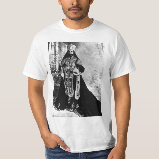 H.I.M. HAILE SELASSIE MIG - T-TRÖJA TEE (Framsida)