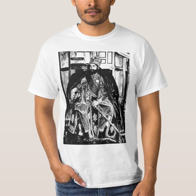 H.I.M. HAILE SELASSIE MIG - T-TRÖJA TRÖJA (Framsida)