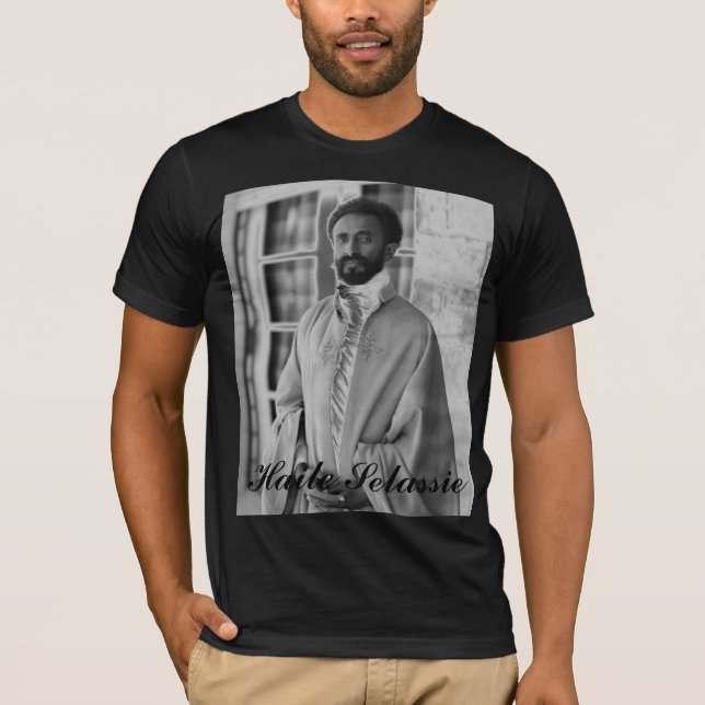 H.I.M. Haile Selassie. Tee (Framsida)
