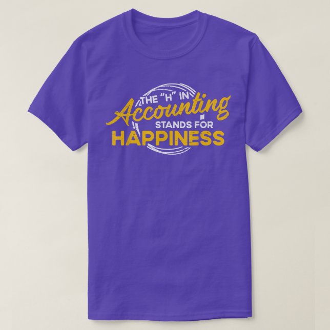 H i redovisningsstadier för affärsredovisning Ac T Shirt (Design framsida)
