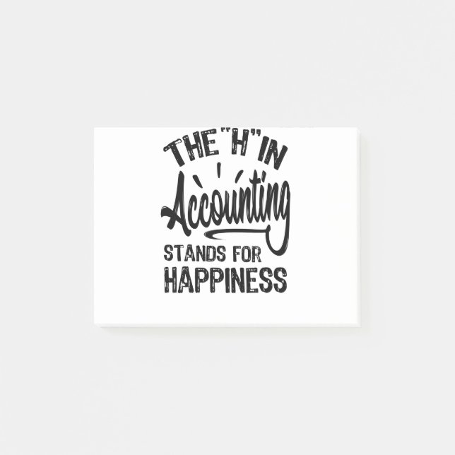 H i redovisningsstadiet för lycka post-it block (Framsida)