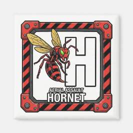 H is for Hornet – GTA Style ABC Learning Magnet