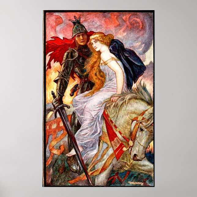 H J Ford Vintage Illustration Poster (Framsidan)