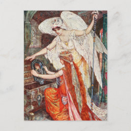 H J Ford Vintage Illustration the Blue Parrot Vykort