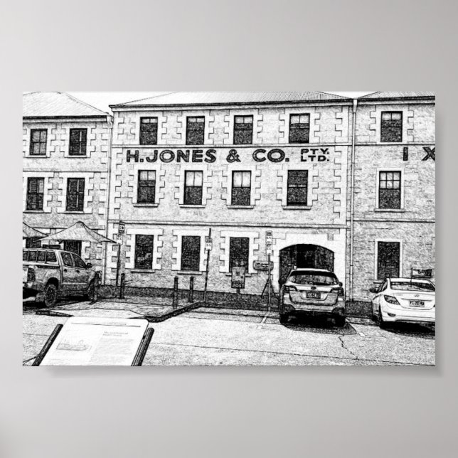 H Jones & Co Pty Ltd Poster (Framsidan)