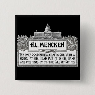 H.L.Mencken på byråkrater Knapp