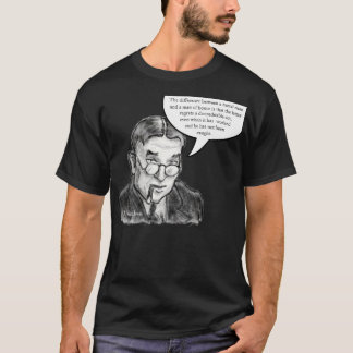 H.L. Mencken på hedervärd manar T-shirt
