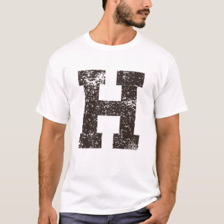 H Latter T Shirt