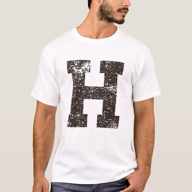 H Latter T Shirt (Framsida)