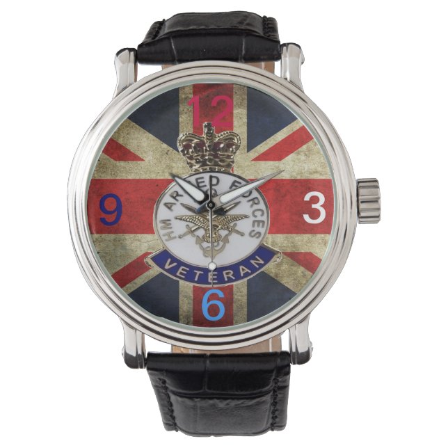 H.M.Armed Forces Veteran Watch Armbandsur (Framsida)