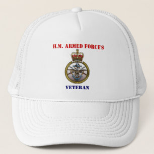 H.M.Armed-styrka veteran hatt Keps