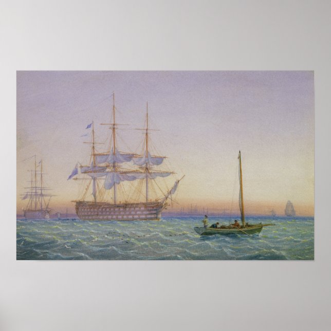 H.M. Frigater i Anchor Poster (Framsidan)