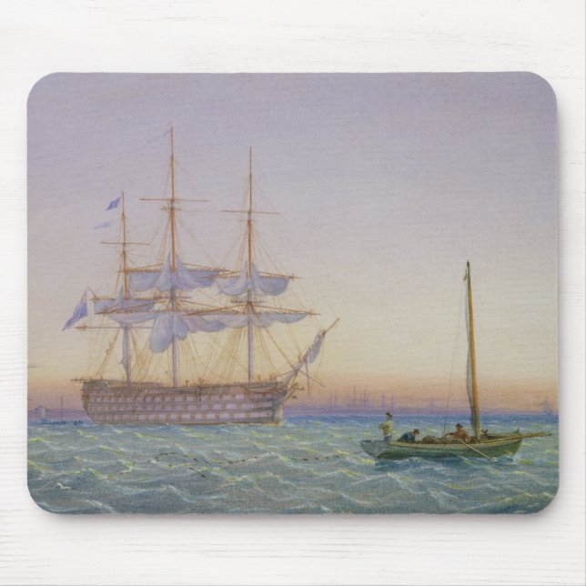 H.M. Frigates på ankrar Musmatta (Framsidan)