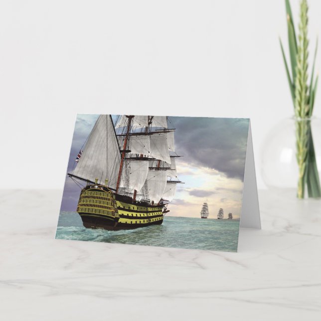 H M S Victory Kort (Framsida)