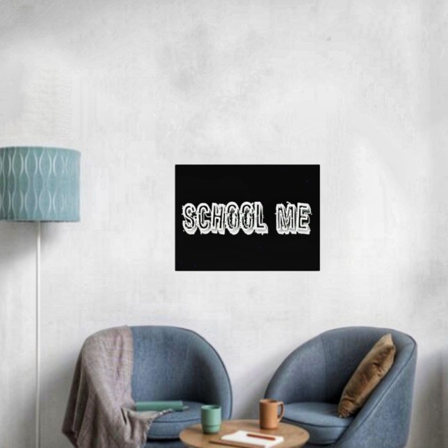 H. Metall Translucent-Wht Poster (Choose a poster, to put your own stamp, in decorating your dorm room!)