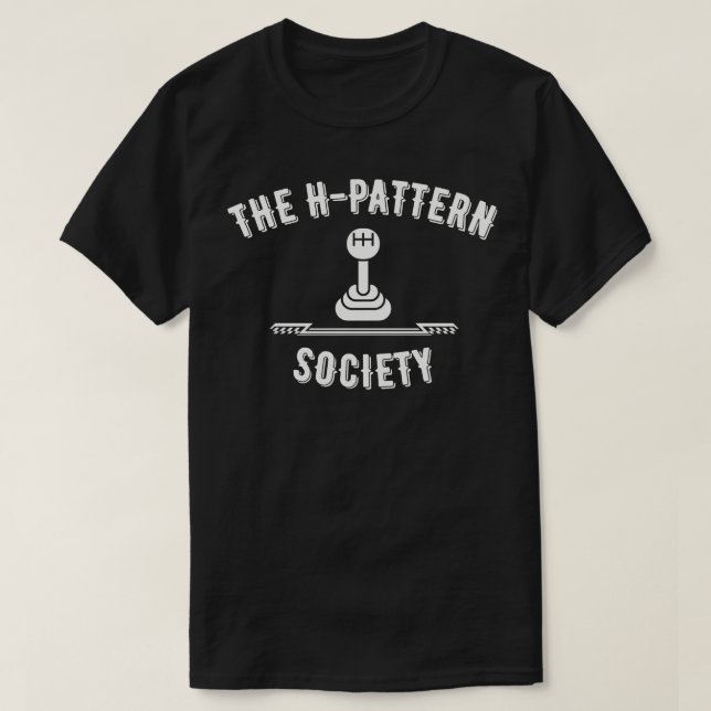 H-mönstersällskapet T Shirt (Design framsida)