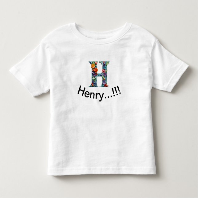 H, namngiven t shirt (Framsida)
