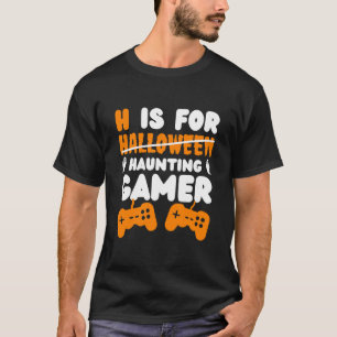 H om för halloween-roaminggaranti för spel t shirt