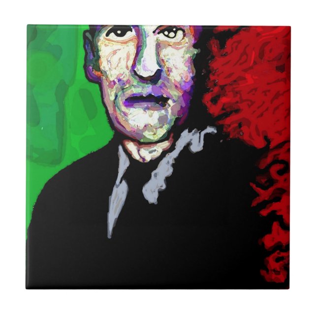 H.P.Lovecraft 1939 Kakelplatta (Framsidan)