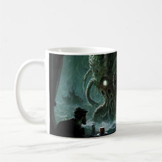 H.P. Lovecraft-kaffeoffert mugg