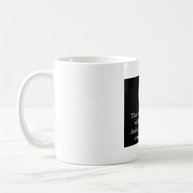 H.P. Lovecraft Necronomicon Mythos Call of Cthulhu Kaffemugg (Vänster)