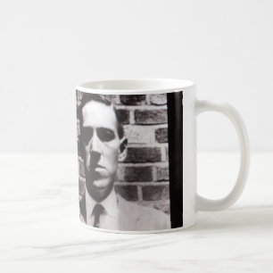 H.P. Lovecraft porträttmugg Kaffemugg