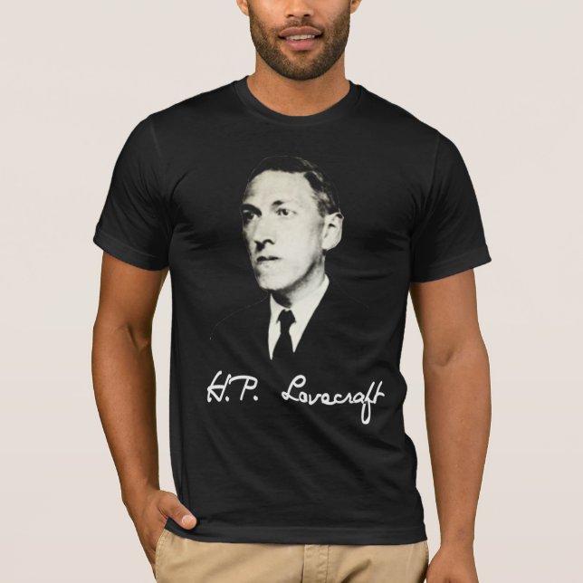 H.P. Lovecraft T Shirt (Framsida)