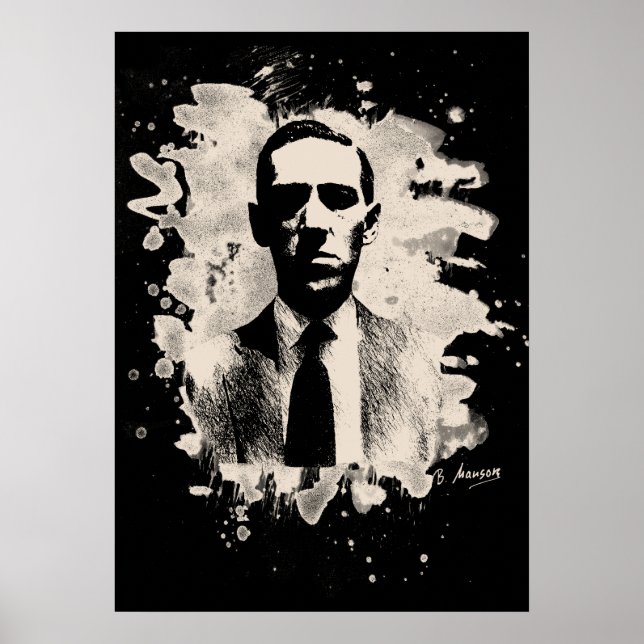 H. P. Lovecraft Tribute Poster (Framsidan)