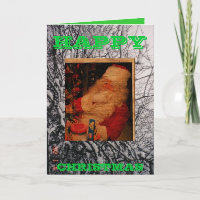 H, SC, LYCKLIG, CHRISTMAS HELGKORT (Framsida)